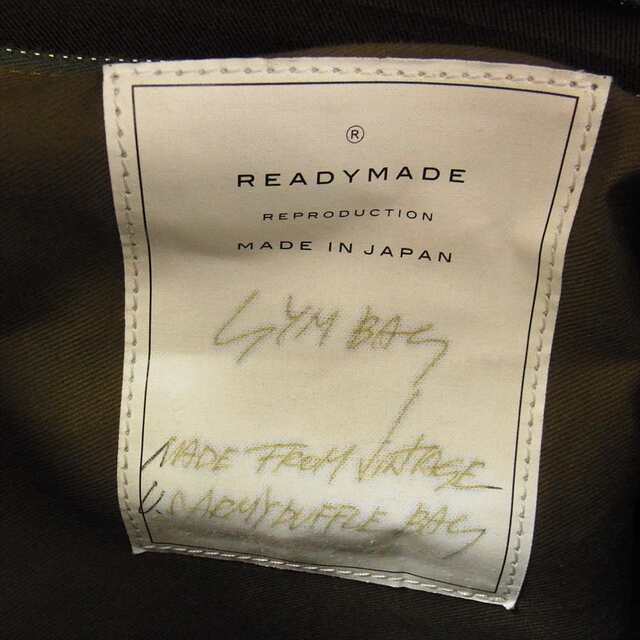 LADY MADE(レディメイド)のREADY MADE レディメイド GYM BAG ワッペン付き ボストン バッグ マルチカラー系【中古】 レディースのバッグ(ハンドバッグ)の商品写真