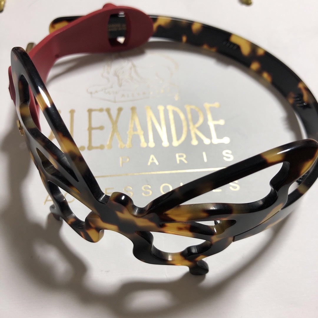 Alexandre de Paris - アレクサンドルドゥパリ 蝶々カチューシャの通販 Alexandre de Paris - アレクサンドルドゥパリ 蝶々カチューシャの通販