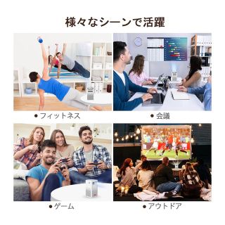 MC-Hotfire プロジェクター 小型 Android 9.0TV搭載の通販 by ともよの
