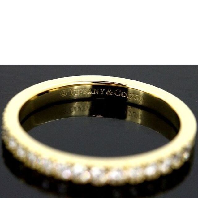 Tiffany & Co.(ティファニー)のティファニー ノヴォ ハーフエタニティー ダイヤリング K18YG 9号 レディースのアクセサリー(リング(指輪))の商品写真