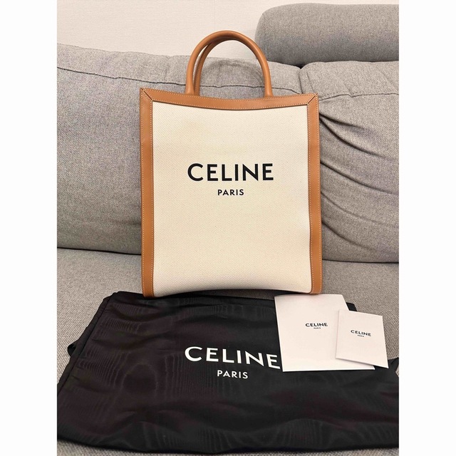 celine(セリーヌ)の35%OFF【新品・未使用】CELINE セリーヌ　スモールバーティカルカバ レディースのバッグ(ハンドバッグ)の商品写真