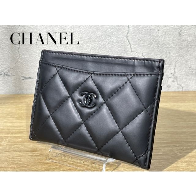 新品特価】 CHANEL - シャネル マトラッセ ココマーク カードケース