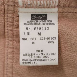 Wrangler - ラングラー ネネットコラボ コーデュロイ 長袖ワンピース