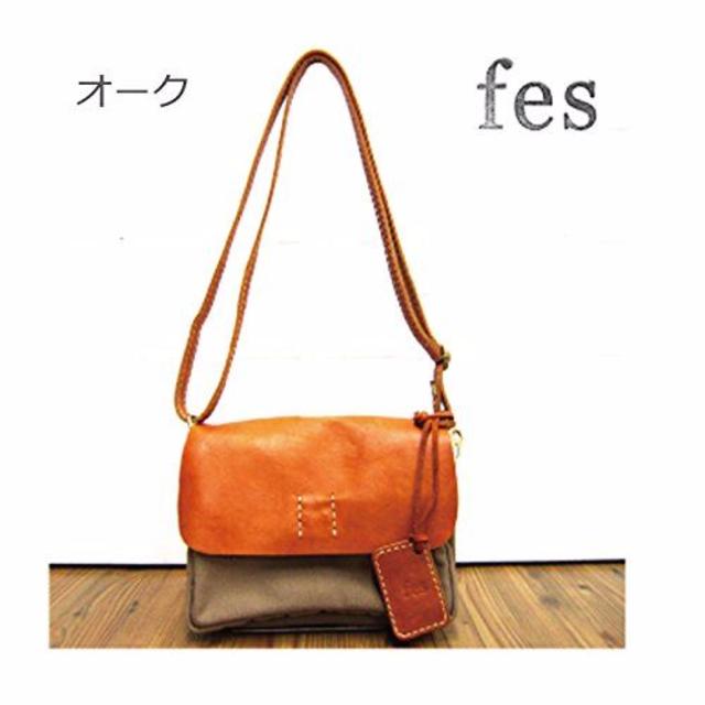 fes/フェス キャンバス素材×カウレザーショルダーバッグ 売れ筋 正規品 ...