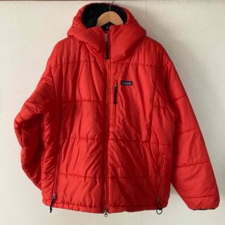 パタゴニア(patagonia)のkisk様Patagonia ダスパーカ 2001年　Lサイズ　オレンジ(ダウンジャケット)