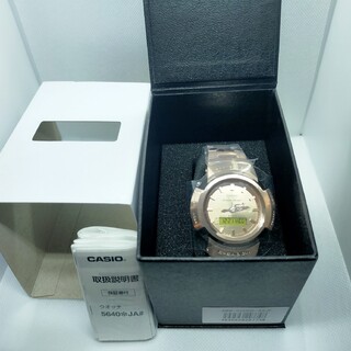 ジーショック(G-SHOCK)の新品　腕時計 ジーショック フルメタル  AWM-500GD-4AJF　ゴールド(腕時計(アナログ))