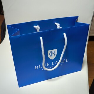 ブルーレーベルクレストブリッジ(BLUE LABEL CRESTBRIDGE)のブルーレーベル　ショップ袋(ショップ袋)