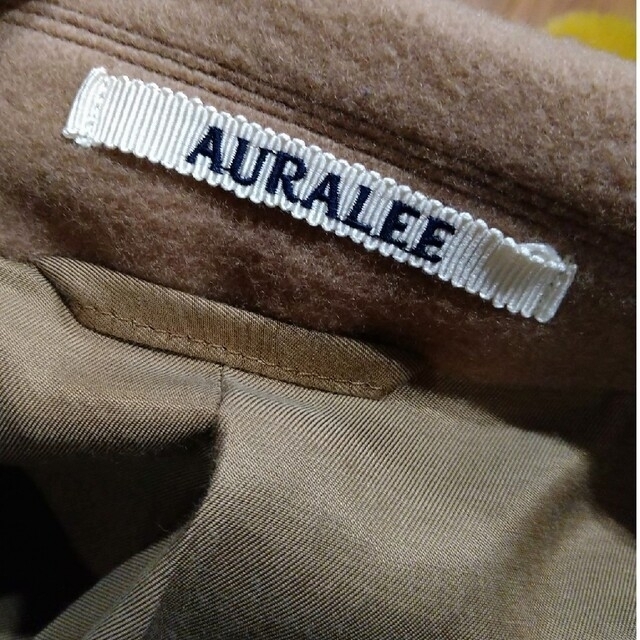 AURALEE(オーラリー)のAURALEECASHMERE ウールモッサチェスターコート メンズのジャケット/アウター(チェスターコート)の商品写真