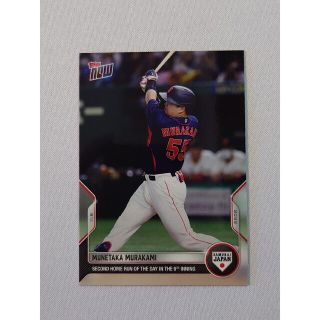 トウキョウヤクルトスワローズ(東京ヤクルトスワローズ)のtopps now card 村上宗隆 侍ジャパン カード WBC 007(シングルカード)