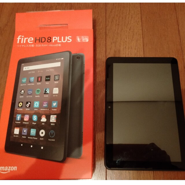 Amazon Fire HD 8 Plus　 使用品 スマホ/家電/カメラのPC/タブレット(タブレット)の商品写真
