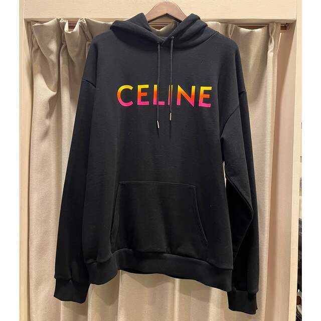 celine - CELINE ルーズフーディー / コットンフリース