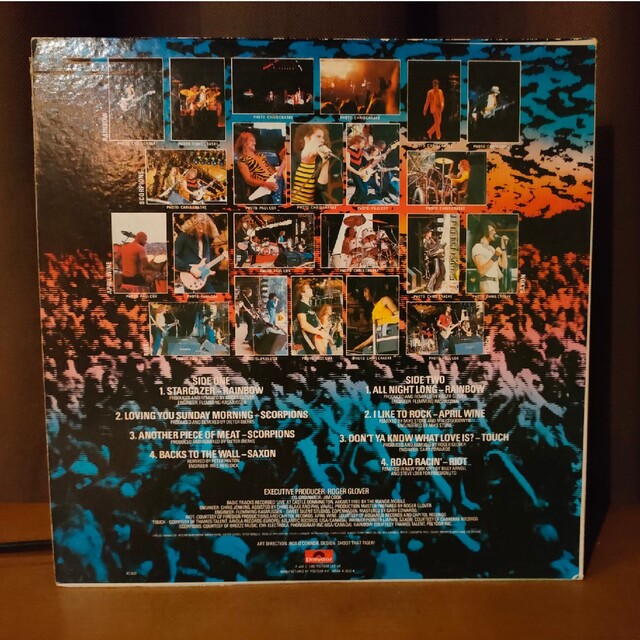 レインボー　Rainbow　モンスター　オブ　ロック　LP　レコード