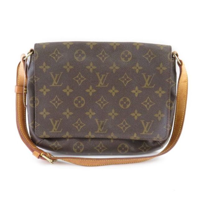 5cm持ち手LOUIS VUITTON ルイヴィトン モノグラム ミュゼットタンゴ ショートショルダー 1点 ブラウン M51257 レディース AC1060W