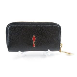 クリスチャンルブタン(Christian Louboutin)の美品 Christian Louboutin ルブタン キーケース 1点 ブラック 兼用 AO600C (キーケース)