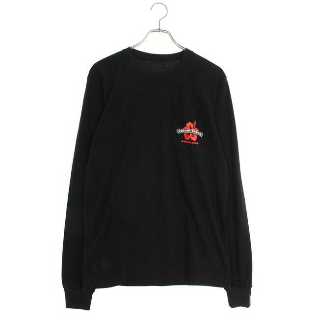 Chrome Hearts - クロムハーツ CH L/S LTD ホノルル限定バックハイビスカスプリント長袖カットソー メンズ M