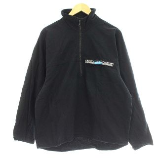 カブー(KAVU)のカブー KAVU スローシャツ ハーフジップ アノラック ジャケット S 黒(ブルゾン)