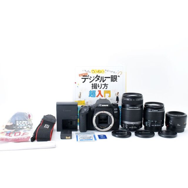 4050 Wi-Fi&Bluetooth搭載♪ Canon EOS 9000D 4050 Wi-Fi&Bluetooth搭載♪ Canon EOS 9000D