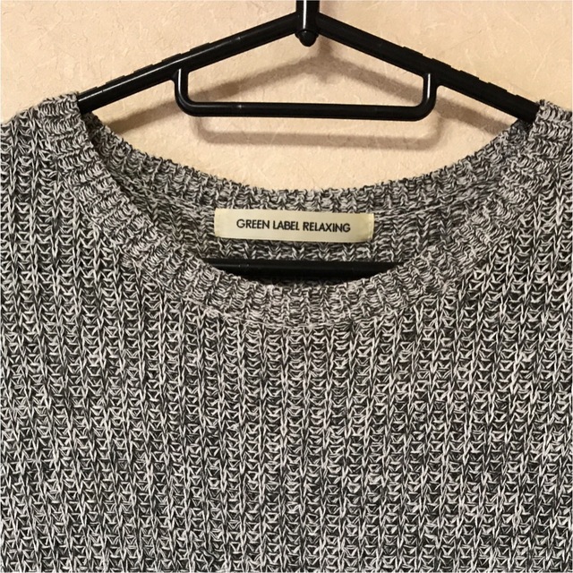 UNITED ARROWS green label relaxing(ユナイテッドアローズグリーンレーベルリラクシング)の●グリーンレーベルリラクシング ニット   グレー   フリーサイズ  レディースのトップス(ニット/セーター)の商品写真