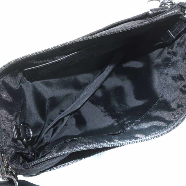 HUNTING WORLD(ハンティングワールド)のHUNTING WORLD ショルダーバッグ ナイロン 黒 ブラック レディースのバッグ(ショルダーバッグ)の商品写真