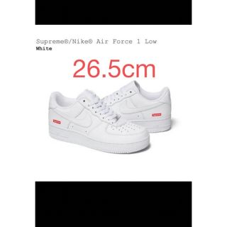 シュプリーム(Supreme)の送料込　Supreme® Nike® Air Force 1 ホワイト 26.5(スニーカー)