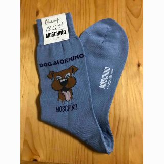 モスキーノ(MOSCHINO)のレナウン　モスキーノ　ソックス　靴下　25〜26 未使用品(ソックス)