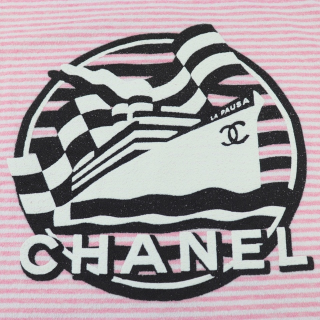 CHANEL 2019 LA PAUSA ボーダーTシャツ　シャネル