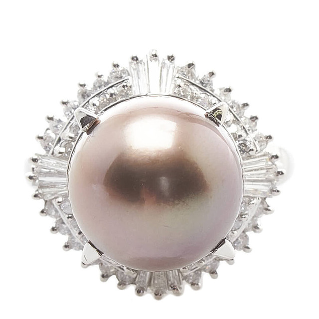 2022年春の プラチナ Pt900 美品 リング 【1-0083373】 0.62ct ダイヤ