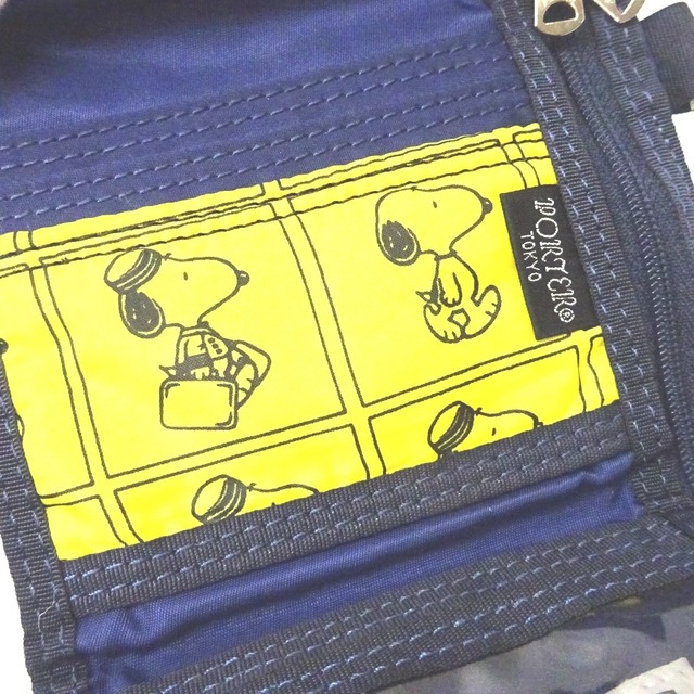 PORTER - ポーター 三つ折り財布 スヌーピー 381-16865 ナイロン