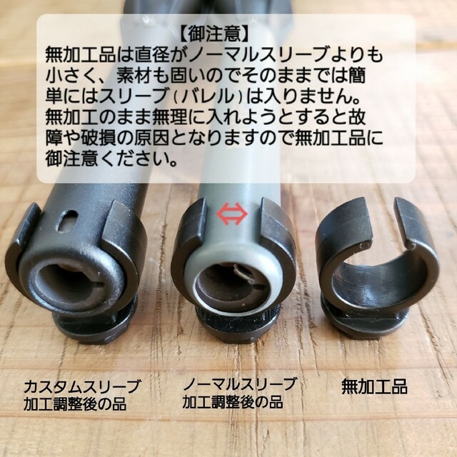 BALLISTICS - 【4個】スティックターボ2 バレル スリーブ 固定専用