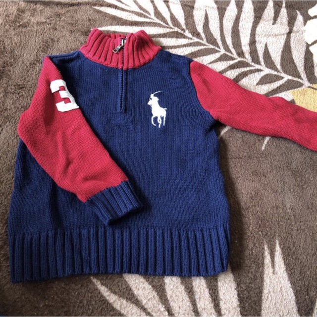 POLO RALPH LAUREN(ポロラルフローレン)のラルフローレンニット110cm キッズ/ベビー/マタニティのキッズ服男の子用(90cm~)(ニット)の商品写真