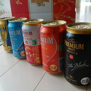 サントリー(サントリー)のサントリー PREMIUM MALTS 華生ビール5種類セット(ビール)