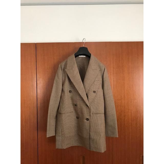 L'Appartement DEUXIEME CLASSE(アパルトモンドゥーズィエムクラス)のCouture d'adam オーバーサイズ ダブルジャケット 6万9300円  レディースのジャケット/アウター(テーラードジャケット)の商品写真