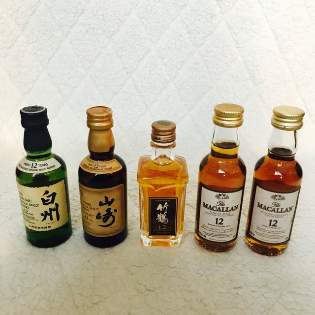 サントリーシングルモルトウイスキー 山崎12年 ミニチュア瓶 50ml 特価