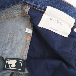 Gucci - グッチ 18AW ニューヨークヤンキース デニムパンツ メンズ