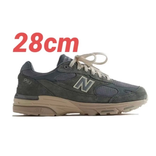 New Balance(ニューバランス)の日本未発売！Kith x New Balance 993 ピスタチオ USA限定 メンズの靴/シューズ(スニーカー)の商品写真