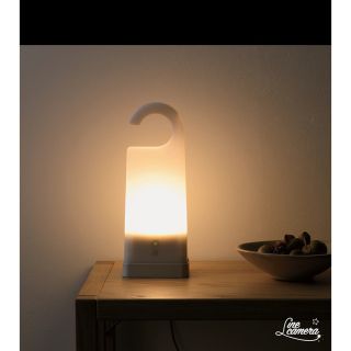 ムジルシリョウヒン(MUJI (無印良品))の【新品未使用】無印良品ＬＥＤ持ち運びできるあかり　HCR-81(フロアスタンド)