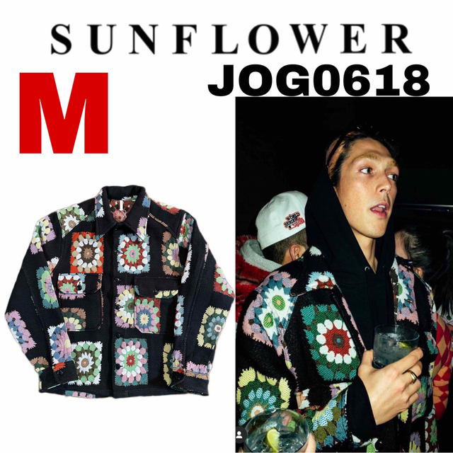 SUNFLOWER FLORA CPO SHIRT モーガン着用