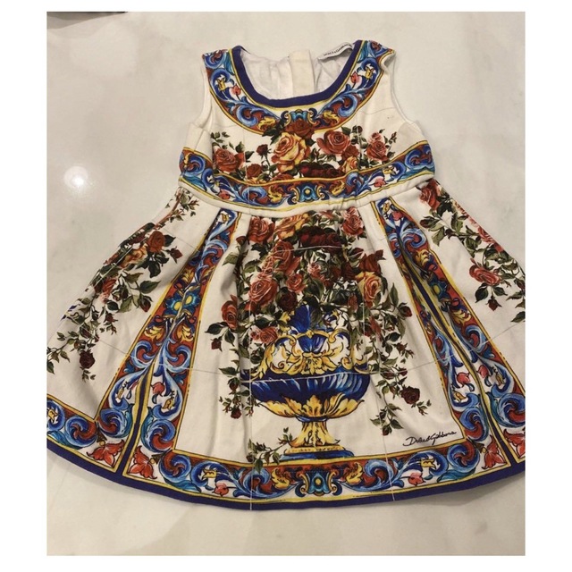 ドルチェ&ガッバーナ 子供服 女の子 ワンピース - キッズ服女の子用(90cm~) ドルチェ&ガッバーナ 子供服 女の子 ワンピース - キッズ服女の子用(90cm~)