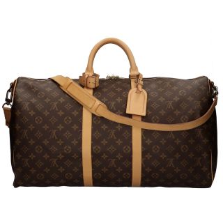 ルイヴィトン(LOUIS VUITTON)のルイ・ヴィトン LOUIS VUITTON キーポル・バンドリエール55 ボストンバッグ モノグラムキャンバス  中古(ボストンバッグ)