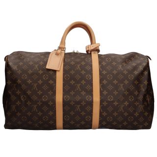 ルイヴィトン(LOUIS VUITTON)のルイ・ヴィトン LOUIS VUITTON キーポル55 ボストンバッグ モノグラムキャンバス  中古(ボストンバッグ)