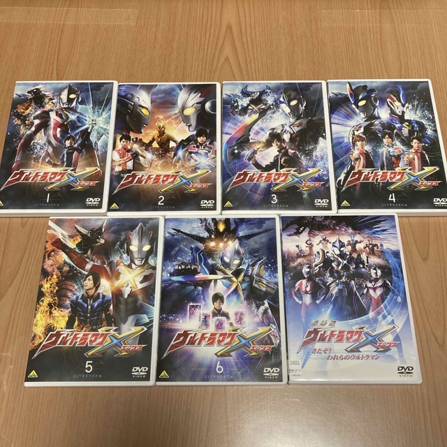 ウルトラマンX エックス　 DVD  全7巻　6巻＋劇場版