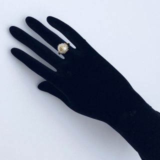 廃版希少品・11-12号】ディオール レディース 指輪 リング ビー