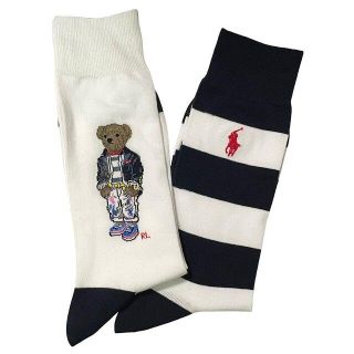 ラルフローレン(Ralph Lauren)の未使用 ラルフローレン ソックス メンズ 25-27ｃｍ ベア ポニー 靴下(ソックス)