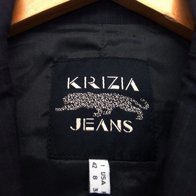 KRIZIA(クリツィア)のクリッツィア KRIZIA ジーンズ JEANS テーラード ジャケット デニム レディースのジャケット/アウター(その他)の商品写真