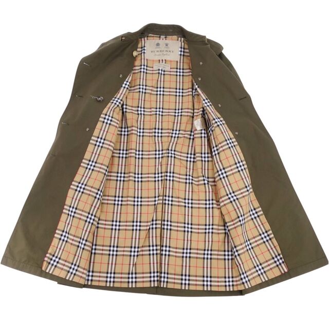 美品 バーバリー BURBERRY コート THE WESTMINSTER ウエストミンスター トレンチコート コットン100% アウター レディース ITA38 UK6 US4(M相当) オリーブカーキ - 3