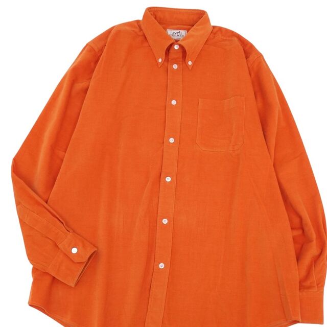 HERMES - 美品 エルメス HERMES シャツ ロングスリーブ HERMES - 美品 エルメス HERMES シャツ ロングスリーブ
