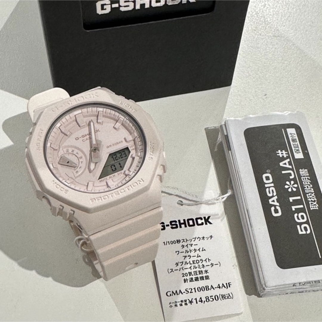 G-SHOCK(ジーショック)の国内正規新品　GSHOCK WOMEN GMA-S2100BA-4AJF ピンク レディースのファッション小物(腕時計)の商品写真