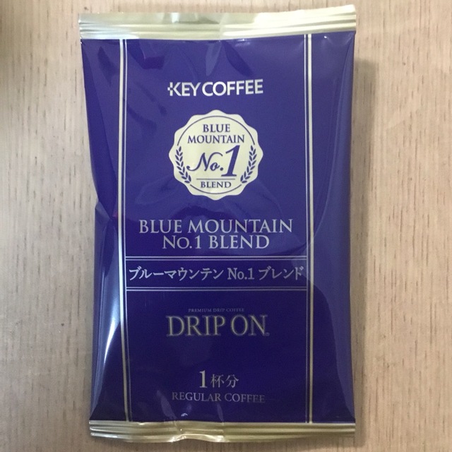 KEY COFFEE(キーコーヒー)のKEY COFFEE　ドリップコーヒー　　ブルーマウンテンNo.1ブレンド　6袋 食品/飲料/酒の飲料(コーヒー)の商品写真