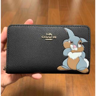 コーチ(COACH)の93768 コーチ　長財布　とんすけ　トン助　人気　ディズニーコラボ(財布)