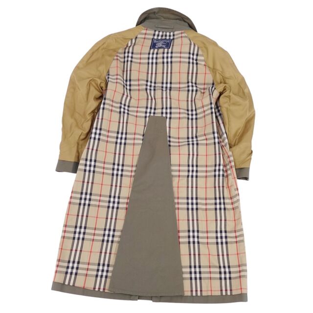 BURBERRY(バーバリー)の美品 Vintage バーバリー Burberrys コート トレンチコート メンズ コットン アウター 古着 90-165(S相当) カーキ(玉虫色) メンズのジャケット/アウター(トレンチコート)の商品写真